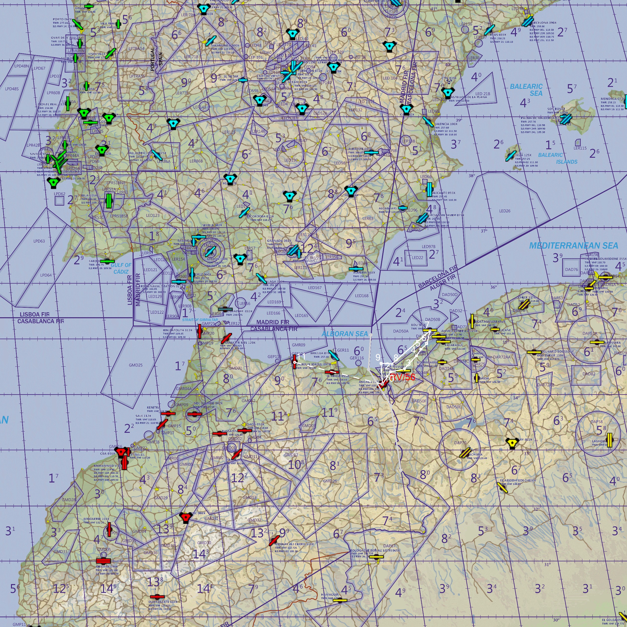 Flight Map